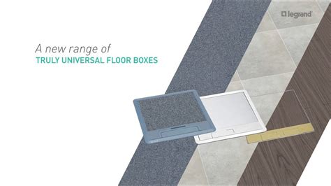 electrical walker box|legrand floor box color chart.